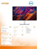 Dell Monitor U2723QE 27 cali IPS LED 4K (3840x2160) /16:9/HDMI/2xDP/3xUSB-C/4xUSB 3.2/RJ-45/3Y AES&PPG