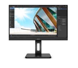 AOC Monitor 23.8 cali 24P2Q IPS DP DVI HDMI USB Pivot