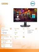 Dell Monitor G3223Q 32 cali FreeSync 144Hz IPS LED 4K (3840x2160)/16:9/DP/2xHDMI/USB-B/USB/3Y AES&PPE