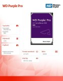 Western Digital Dysk wewnętrzny WD Purple Pro 10TB 3,5 256MB SATAIII/7200rpm