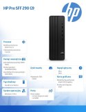 HP Inc. Komputer stacjonarny 290 SFF G9R i3-13100 512GB/16GB/DVDR/W11P 936A0EA