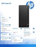 HP Inc. Komputer stacjonarny 290 Tower G9 i5-13500 256GB/16GB/DVDR/W11P 936A7EA