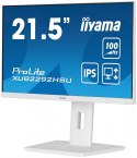 IIYAMA Monitor 21.5 cala ProLite XUB2292HSU-W6 IPS,100Hz,FreeSync,PIVOT,0.4ms,HDMI, DP,4xUSB(3.2),2x2W,HAS(150mm), Biały