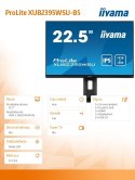 IIYAMA Monitor 22.5 cala XUB2395WSU-B5 IPS, PIVOT, 1920x1200, DP, HDMI, VGA, 16:10, 2xUSB, 2x2W, Freesync, HAS(150mm)