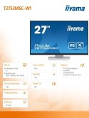 IIYAMA Monitor 27 cali T2752MSC-W1 10 PKT. POJ,IPS,HDMI,DP,2x2USB(3.2),2x1W400cd/m2,7H