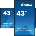 IIYAMA Monitor ProLite LH4341UHS-B2 42.5 cala 24/7,500cd,4K,IPS,3xHDMI