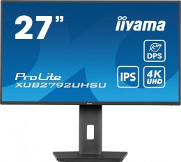 IIYAMA Monitor 27 cali XUB2792UHSU-B6,4K,IPS,DP,HDMI,USB-C