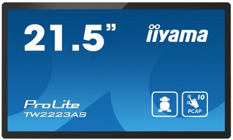 IIYAMA Monitor ProLite 21.5 cala TW2223AS-B2 POJ.10PKT.24/7,ANDROID