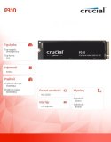 Crucial Dysk SSD P310 500GB M.2 NVMe PCIe 4.0 2280 6600/3500