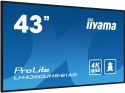 IIYAMA Monitor wielkoformatowy 43 cale LH4360UHS-B1AG matowy 24h/7 500(cd/m2) VA 3840 x 2160 UHD(4K) Android.11 Wifi CMS(iiSignage2)