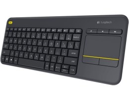 Logitech Klawiatura K400 Plus Wireless Touch czarna