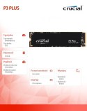 Crucial Dysk SSD P3 PLUS 500GB M.2 NVMe 2280 PCIe 4.0 4700/1900