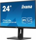 IIYAMA Monitor 23.8 cala ProLite XUB2493HS-B6 IPS.HDMI.DP.2x2W.HAS