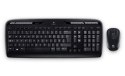 Logitech Zestaw klawiatura i mysz MK330 Bezprzewodowy 920-003999