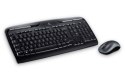 Logitech Zestaw klawiatura i mysz MK330 Bezprzewodowy 920-003999