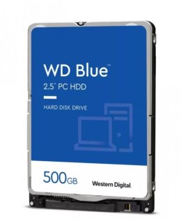 Western Digital Dysk HDD Blue 500GB 2,5 cala 16MB SATAIII/5400rpm