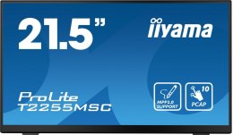 IIYAMA Monitor 21.5 cala T2255MSC-B1 POJ.10PKT.IPS,HDMI,DP,2xUSB 3.0