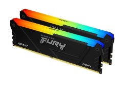 Kingston Pamięć DDR4 Fury Beast RGB 32GB(2*16GB)/3200 CL16