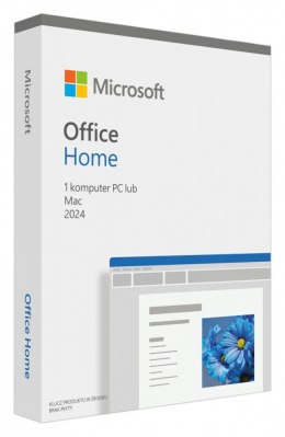 Microsoft Office Home 2024 PL Win/Mac EP2-06862, Zastępuje P/N: 79G-05418