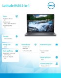 Dell Notebook Latitude 9450 2in1 Win11Pro Ultra 7 165U/32GB/512GB SSD Gen4/14.0 QHD+ Touch/Int/FgrPr/FHD/IR Cam/Mic/WLAN+BT/Backlit K