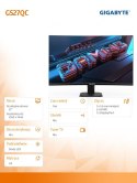 Gigabyte Monitor 27 cali GS27QC IPS