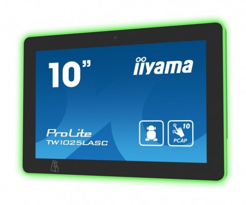 IIYAMA Monitor 10 cali TW1025ALASC B1PNR,10 punktów dotykowych IPS WiFi