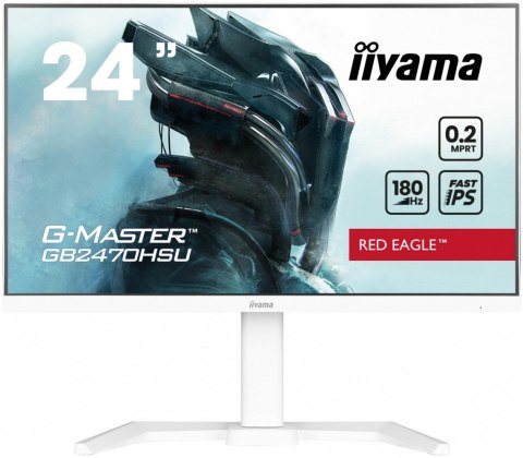 IIYAMA Monitor 24 cale GB2470HSU-W6 0.2ms, IPS, DP, HDMI, 180Hz, 300cd