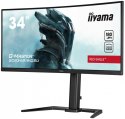 IIYAMA Monitor 34 cale GCB3481WQSU-B1 VA, UWQHD, 180HZ, 0.3ms, 500cd