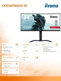 IIYAMA Monitor 34 cale GCB3481WQSU-B1 VA, UWQHD, 180HZ, 0.3ms, 500cd