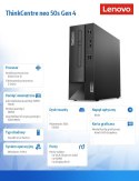 Lenovo Komputer ThinkCentre Neo 50s G4 SFF 12JF0025PB W11Pro i5-13400/16GB/512GB/INT/3YRS OS