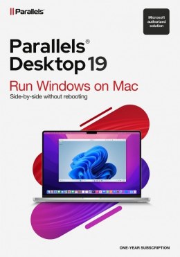 Corel Parallels Desktop Retail Box 1 rok Subskrypcja