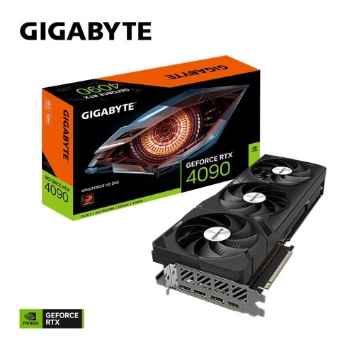 Gigabyte Karta graficzna GeForce RTX 4090 WINDFORCE V2 24G GDDR6X 384bit 3DP