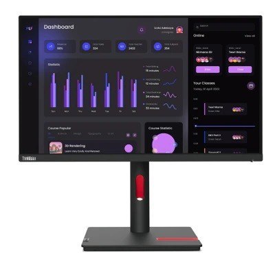 Lenovo Monitor 23.8 ThinkVision T24i-30 63CFMATXEU Lenovo Monitor 23.8 ThinkVision T24i-30 63CFMATXEU