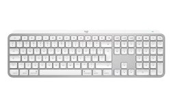 Logitech Klawiatura bezprzewodowa MX Keys S for Mac Pale Grey US 920-011638