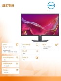 Dell Monitor SE2725H 27 cali LED VA 1920x1080/HDMI/VGA/3Y