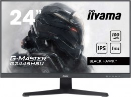 IIYAMA Monitor 23,8 cala G2445HSU-B2 IPS, FHD, 100Hz, 1ms, 2xUSB, 300cd