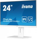 IIYAMA Monitor 24 cale XUB2497HSU-W2 IPS, HDMI, DP, 2x2W, 2xUSB, Pivot, HAS(150mm) /5y/