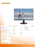 AOC Monitor 23.8 cali 24B3HMA2 VA 100Hz HDMI Głośniki