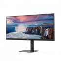 AOC Monitor U34V5C 34 cale VA 100Hz HDMI DP USB-C HAS