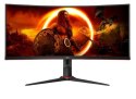 AOC Monitor zakrzywiony CU34G2XP 34 cale VA 180Hz HDMIx2 DPx2