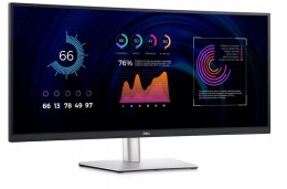 Dell Monitor zakrzywiony 34 cale P3424WE 21:9/3440x1440/IPS/USBC/RJ45/HDMI/DP/3Y