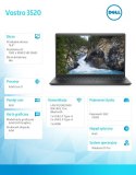 Dell Notebook Vostro 15 (3520) Win11Pro i3-1215U/8GB/512GB SSD/15.6 FHD/Intel UHD/FgrPr/Cam&Mic/WLAN+BT/Backlit Kb/3 Cell/3YPS