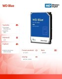 Western Digital Dysk twardy WD Blue 4TB 3,5 256MB 5400RPM CMR