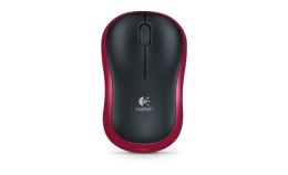 Logitech Mysz bezprzewodowa M185 910-002240 Red