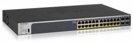 Netgear Przełącznik Smart GS728TPP Smart Switch 24xGE PoE+ 4xSFP