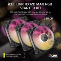 Corsair Wentylator iCUE LINK RX120 MAX RGB 120mm Triple Fan Kit