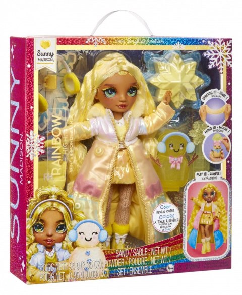 MGA Lalka Rainbow High Winter Wonderland Sunny Madison MGA Lalka Rainbow High Winter Wonderland Sunny Madison