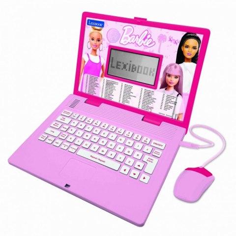 Lexibook Laptop edukacyjny Barbie dwujęzyczny PL/ ENG 124 aktywności