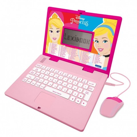 Lexibook Laptop edukacyjny Disney Księżniczki Dwujęzyczny PL/ ENG 124 aktywności