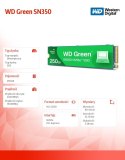 Western Digital Dysk SSD Green 250GB M.2 2280 SN350 NVMe PCIe